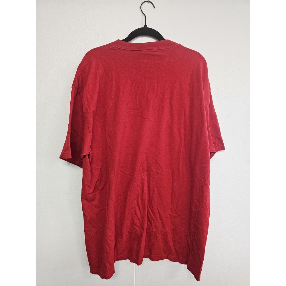 Vintage M&M's Shirt Mens Extra Large Red Color Block Logo‎ Candy Graphic 90s USA - Picture 2 of 6